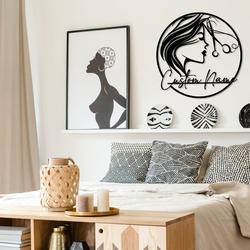 hair dresser hair stylist woman face beauty center business custom metal signs 1