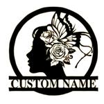 hair salon beauty salon personalized metal sign wall door entrance decor 0