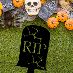 halloween rip yard sign graveyard signs halloween decoration for home 3