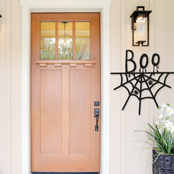 halloween spiderweb metal sign gothic signs halloween decoration for home 1