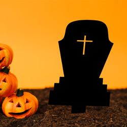 halloween tombstone yard sign horror rip signs halloween decoration for home 1