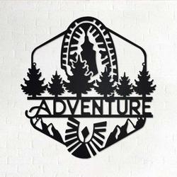 hiking adventure sign hiker sign home decor outdoor enthusiast decoration for room housewarming gifts 1