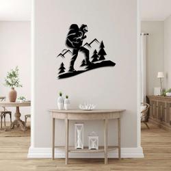 hiking sign climbing mountain metal sign climbing mountain lover outdoor enthusiast home decor 1