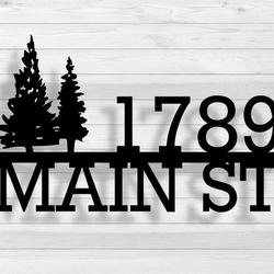 home address sign custom image metal address sign personalized metal address sign 3