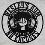 home gym sign workout room heavy weight lifting business custom metal signs 0