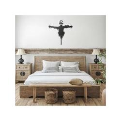 horror scarecrow metal sign halloween signs halloween decoration for home 1