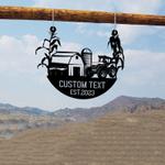 horse farm horse ranch cowboy custom metal signs gift for farmer 0