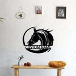 horse ranch horse lover custom horse metal sign farm 0