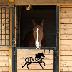 horse stall name plate horse barn ranch custom metal signs 2
