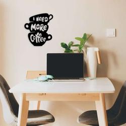 i need more coffee metal home decor motivational wall decor for office coffee bar sign coffee shop decor home kitchen 4