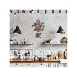 its always coffee time coffee bar sign metal wall art rustic home bar coffee shop decor coffee decoration for kitchen 1