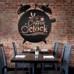 its coffee oclock coffee bar business custom metal signs 1