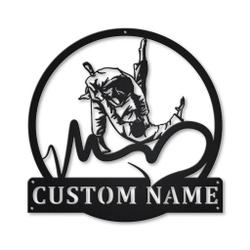 Judo Metal Wall Art Personalized Metal Name Signs Home Decor Sport Lovers Gifts