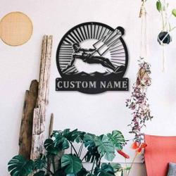 kitesurfing sport metal sign personalized metal name signs outdoor home decor kitesurfing lovers gifts 1