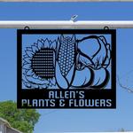 large entrance gate farm vegetable farm plant and flower garden custom metal signs gift for farmer garden 0