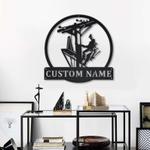 lineman linework home office decor custom metal sign 0