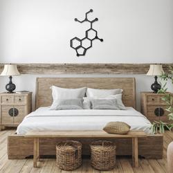 lsd molecule science art chemistry art custom metal signs 1