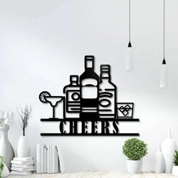 metal bar signs home bar decor housewarming gift personalized metal signs 1