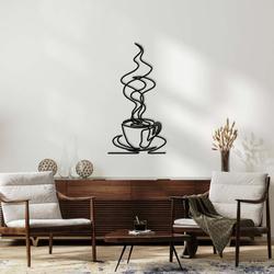 metal coffee cup decor coffee bar sign coffee lover sign for kitchen decor home decor 3