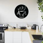 metal coffee sign custom metal name signs kitchen decoration 0