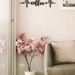metal coffee signs ekg coffee metal sign coffee shop decor room decor coffee wall art 1