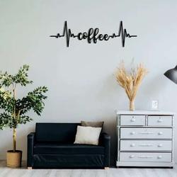 metal coffee signs ekg coffee metal sign coffee shop decor room decor coffee wall art 3