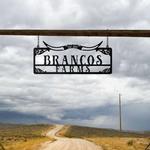 metal farm sign custom farm ranch farmhouse gift for farmer 0