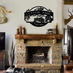 metal farm sign farmhouse decor farmer custom metal sign 1