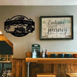metal farm sign farmhouse decor farmer custom metal sign 2