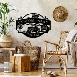 metal farm sign farmhouse decor farmer custom metal sign 3