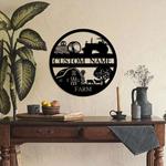 metal farm sign tractor ranch farmhouse outdoor custom farm sign 0