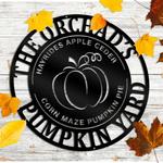 mhouse pumpkin farm fall custom metal signs gift for farmer 0