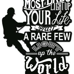 most dads light up your life but rare few light up the world funny lineman quote custom metal sign 1