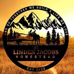 mountain forest homestead sign personalized metal sign life outdoor farm 1