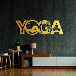 namaste yoga metal wall art laser cut metal sign yoga room decor gift for yoga lover 2