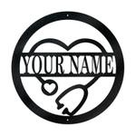 nurse doctor wall art custom metal signs 0