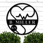 nurse office decor personalized metal signs rn lpn cna gifts 0