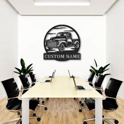 old truck business custom metal signs 1