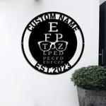 ophthalmologist eye doctor business custom metal signs 0