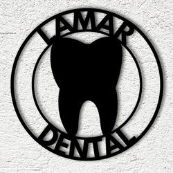 orthodontist office business custom metal signs 2