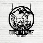 outdoor chicken farm custom metal signs gift for farmer 0