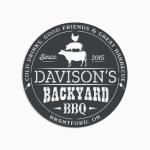 peronalized backyard bar and grill sign bbq sign barbecue enthusiast sign outdoor backyard decor 0
