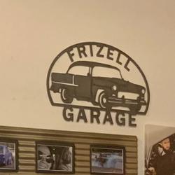 personalized 1955s tri five car garage metal name sign home decor gift for truck drivers 2