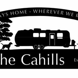 personalized airstream camper sign rv sign with dog and camper always home where we roam quote custom metal sign outdoor lover sign 1
