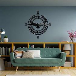 personalized american eagle sign compass independence day veteran day patriotic decor custom metal sign housewarming gift wedding gift 1