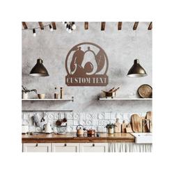personalized avocado garden farm welcome decorative custom metal sign housewarming gift 3