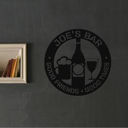 personalized bar signs wall decor art bar themed wall decor metal bar decorations home decor 4