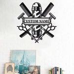 personalized barber shop sign hairsyle barber gift barber shop decor 0