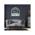 personalized beautiful green house garden decorative custom metal sign housewarming gift 0