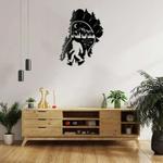 personalized bigfoot wild monster sasquatch night view mountain custom metal sign 0